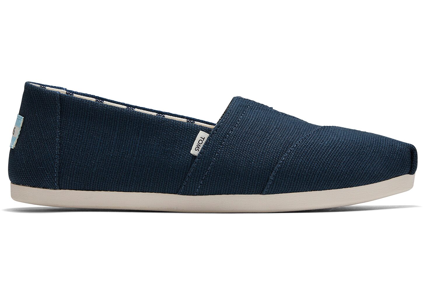 Toms Classics Heritage Canvas - Womens Alpargata Espadrilles - Blue - NZ - 417263QGP